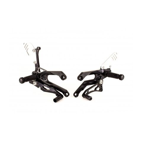 Gilles Tooling FXR Rearsets Yamaha R3 2015-2019
