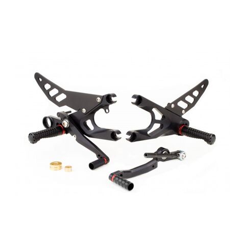 Gilles Tooling FXR Rearsets Yamaha R6 2017-2020