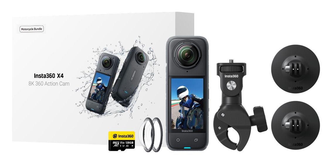 Insta360 Motorcycle Bundle バイク撮影セット Amazon.com : Insta360 X3 Motorcycle Kit (New Version