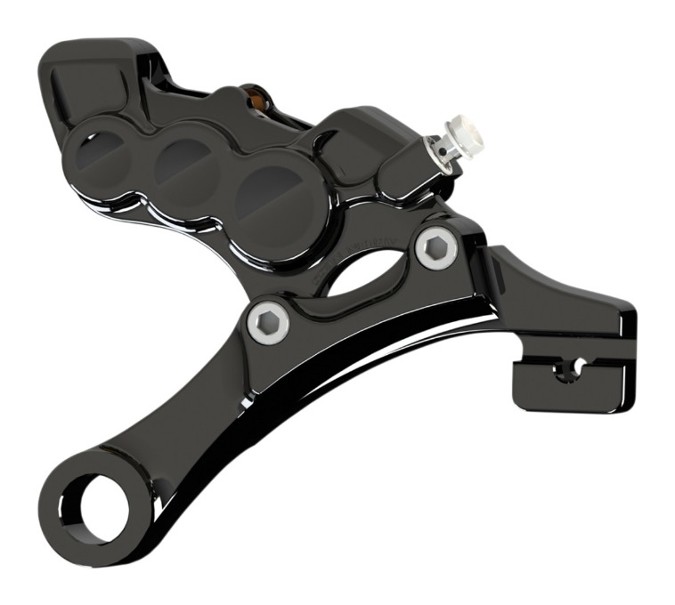 Arlen Ness Rear 6 Piston Caliper & Bracket Kit For Harley Dyna 2008-2017