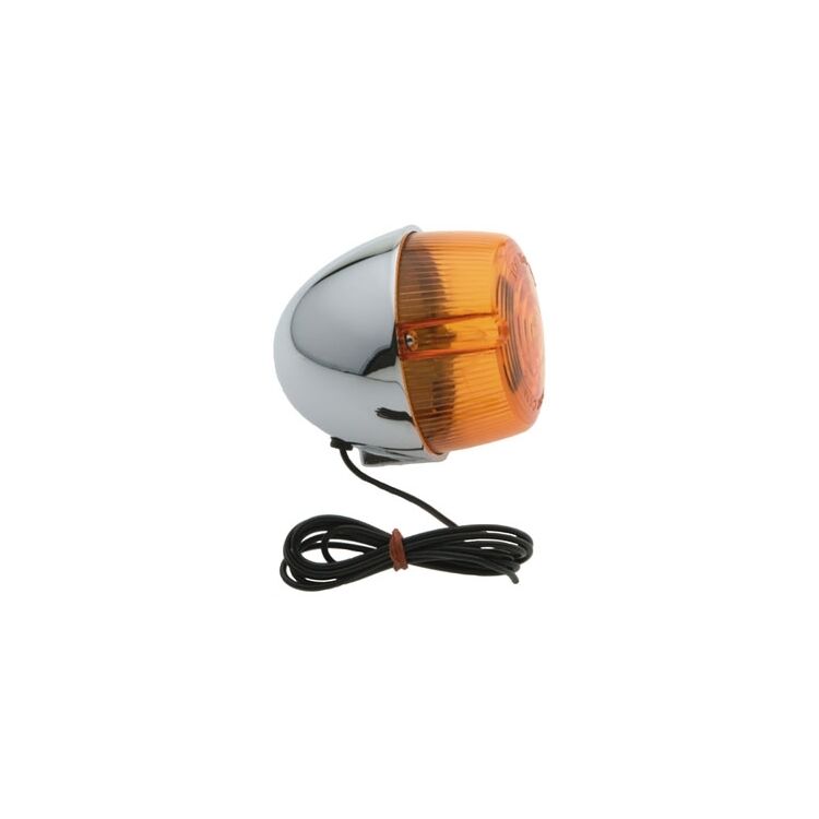 Milwaukee Twins Late Style Turn Signal Assembly For Harley 1986-1995