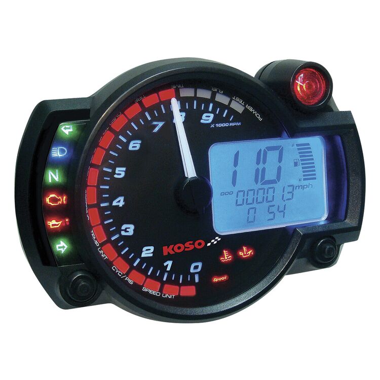 Koso RX-2N GP Style Multi-Function Gauge 