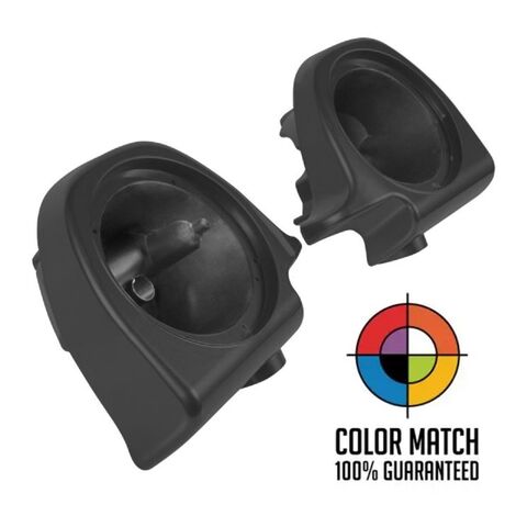 HogWorkz OE Color Matched Vented Lower Fairing Speaker Pod Mounts For Harley Touring 1994-2013