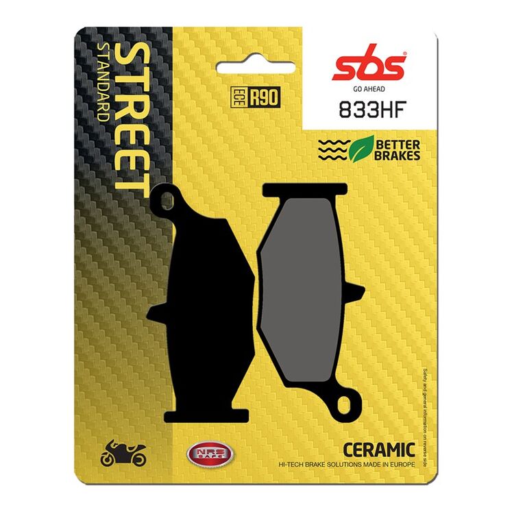 SBS HF Ceramic Front Brake Pads 833HF