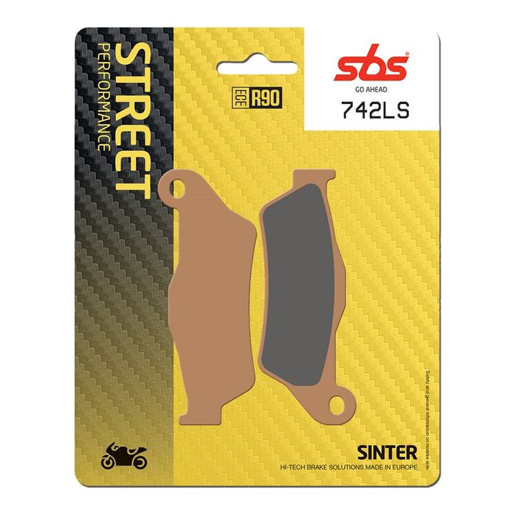 SBS LS Sintered Rear Brake Pads 742LS