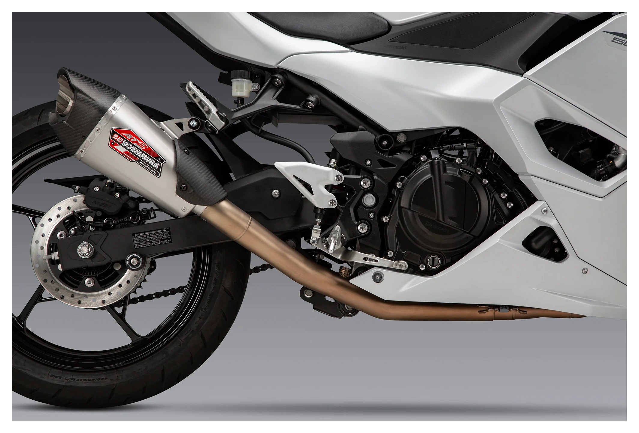 Yoshimura AT2 Race Exhaust System Kawasaki Ninja 400 / 500 / Z400