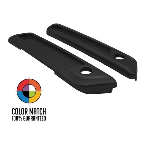 HogWorkz OE Color Matched Saddlebag Latch Covers For Harley Touring 2014-2025