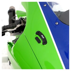 R&G Racing Mirror Blanking Plates Kawasaki ZX10R / ABS / KRT / RR