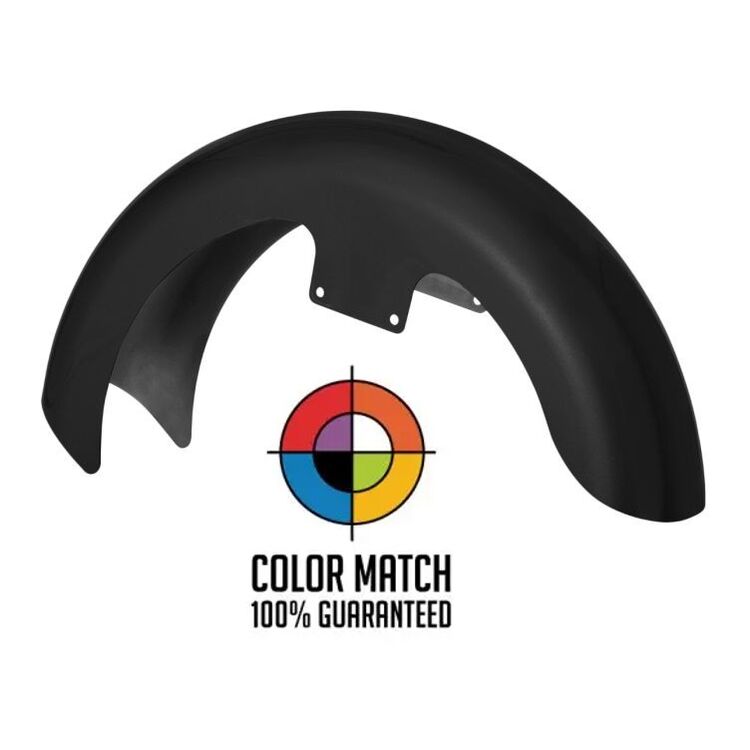 HogWorkz OE Color Matched 19" Wrapped Front Fender For Harley Touring