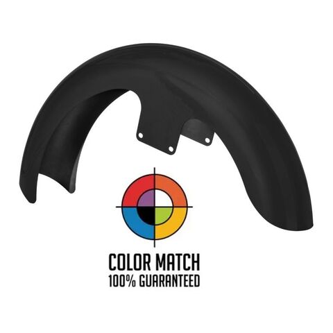 HogWorkz OE Color Matched 21" Wrapped Front Fender For Harley Touring 1996-2025