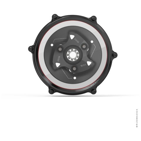 Rizoma Transparent Clutch Cover Panigale V4 / Streetfighter V4 2018-2025