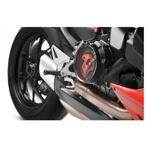 Rizoma Transparent Clutch Cover Ducati Panigale 899 / 959 / 1199 / V2 / Streetfighter V2
