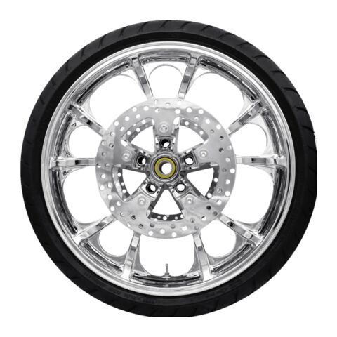 Coastal Moto Largo 21" Front Wheel Package For Harley Touring w/ABS 2008-2025