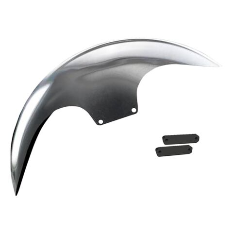 Paul Yaffe Real Steel Cafe Front Fender For Harley Touring / Trike 2014-2025