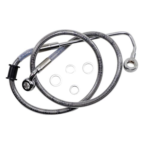 Drag Specialties Front Upper Brake Line For Harley ABS FLSTN 2015-2017