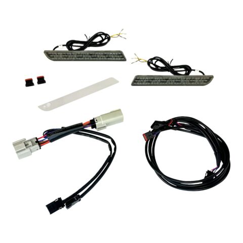 Custom Dynamics LED Fender Reflector Replacement Light For Harley Trike