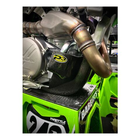 P3 Carbon Fiber Skid Plate Kawasaki KX450 / KX450X 2024-2026