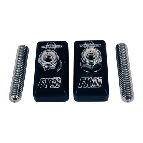 Bare Knuckle Performance Axle Adjuster Plates For Harley Dyna 1991-2005
