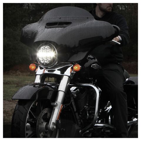 Denali Destroyer LED Headlight Kit For Harley Touring 2014-2025