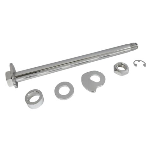 Drag Specialties Chrome Rear Axle Kit For Harley Touring 2014-2025
