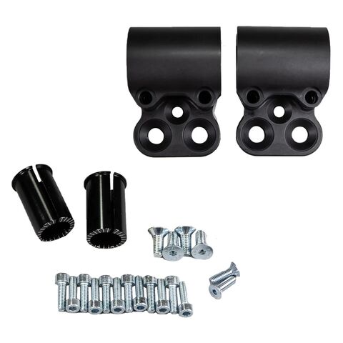 Woodcraft Clip-On Risers w/ Adapter Plate Ducati Monster 937 2021-2024 35mm Adjustable Riser [Previously Installed]