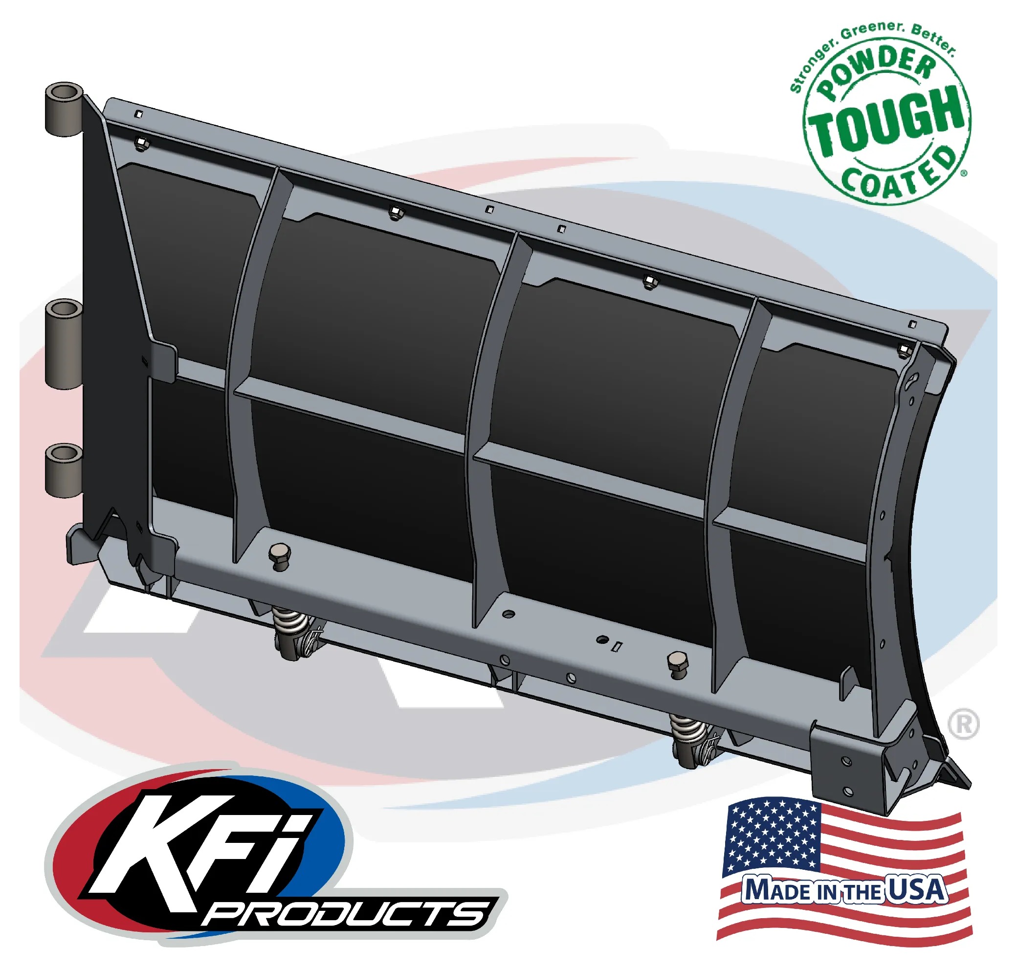 KFI Products 101120 Sistema Di Traino TigerTail Per UTV - Verricello Integrato In Acciaio Con Corda Da 5,4 Kg, Prodotto Negli USA