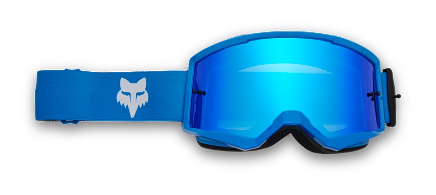 Fox Racing YTH MAIN ILLMATIK Occhiali Da Moto - Giallo Spark, Lente Lexan Con Protezione UV - 4
