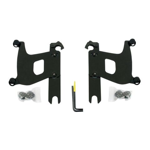Memphis Shades Bullet Fairing Trigger-Lock Mount Kit For Harley FLSL 2018-2021 Black [Open Box]