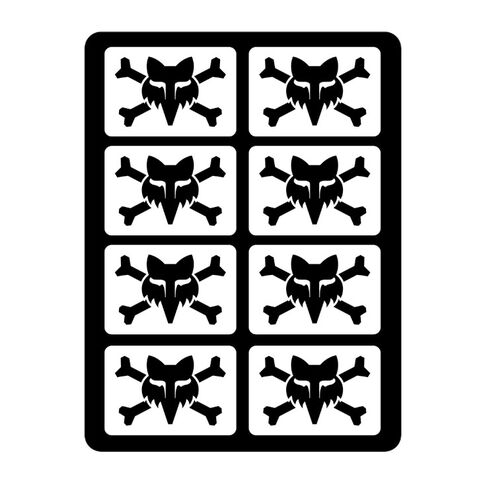 Fox Racing Victory Logo Sticker Pack