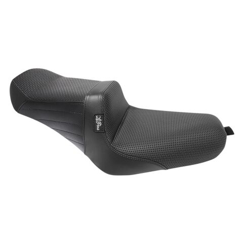 Le Pera Tailwhip Basket Weave 2-Up Seat For Harley Sportster 2004-2022
