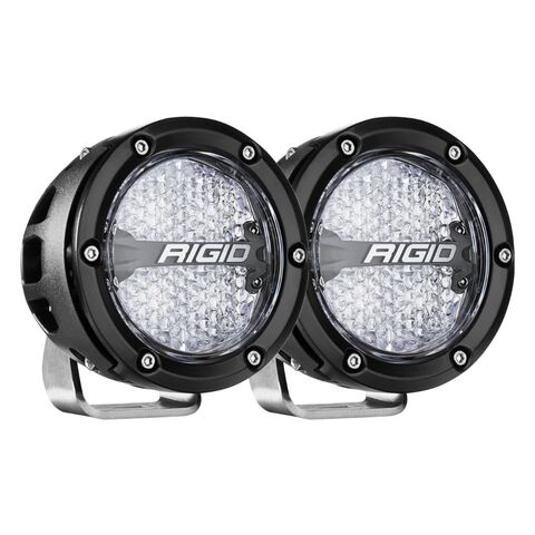 Rigid 360-Series RGBW 4 Inch Round Lights
