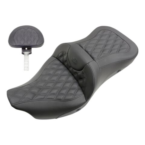 Saddlemen Roadsofa LS Lattice Stitch 2-Up Seat For Harley Trike 2009-2025