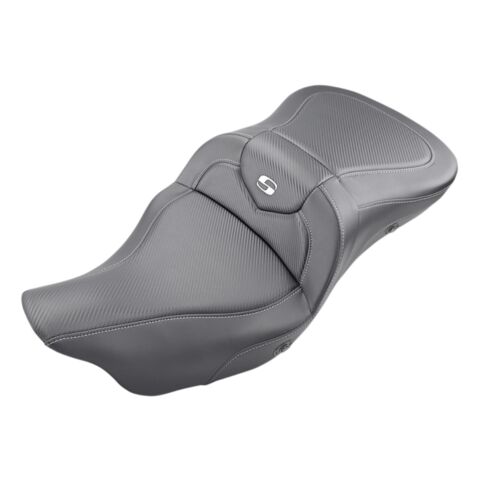 Saddlemen Roadsofa CF Carbon Fiber 2-Up Seat For Harley Trike 2009-2025