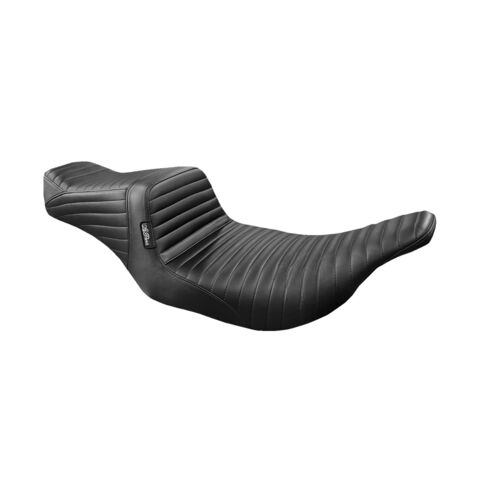 Le Pera TailWhip Pleated 2-Up Seat For Harley Touring 1997-2007
