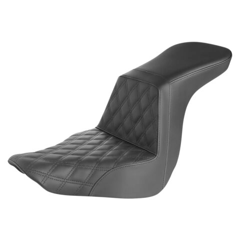 Saddlemen Tour Step-Up LS Lattice Stitch Seat For Harley