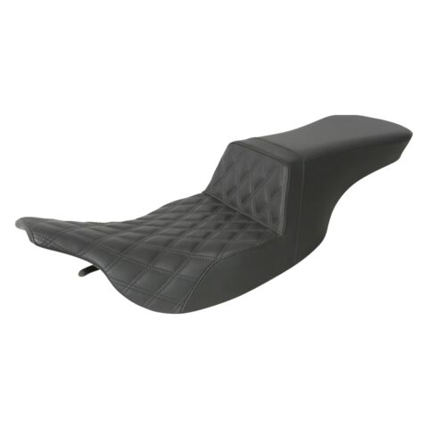 Saddlemen Tour Step-Up LS Lattice Stitch Seat For Harley Touring 1997-2007