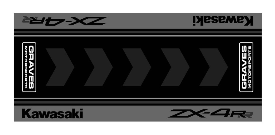 Graves Motorsports Bike Mat Kawasaki ZX-4RR - Cycle Gear