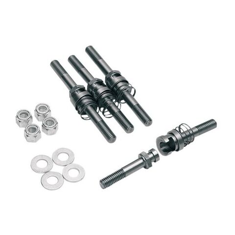 Cycle Visions Barebacks Saddlebag Quick Release Kit For Harley Dyna 2006-2017 w/o OEM Detachable Siss... [Open Box]