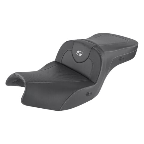 Saddlemen Roadsofa CF Carbon Fiber 2-Up Seat For Indian Challenger / Chieftain PowerPlus 2020-2026