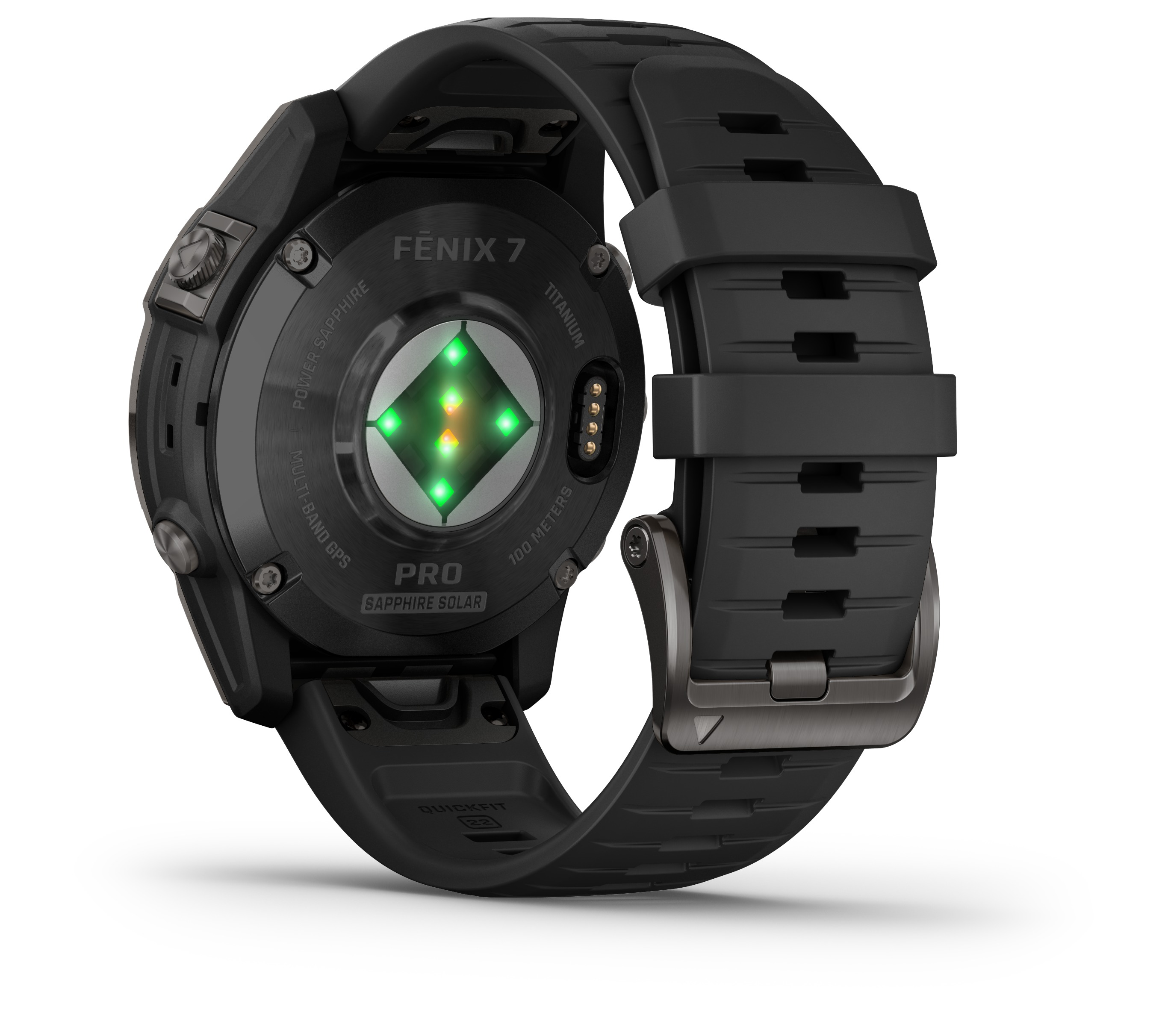 Garmin fēnix Pro Sapphire Solar Edition Watch Cycle Gear - Main Image