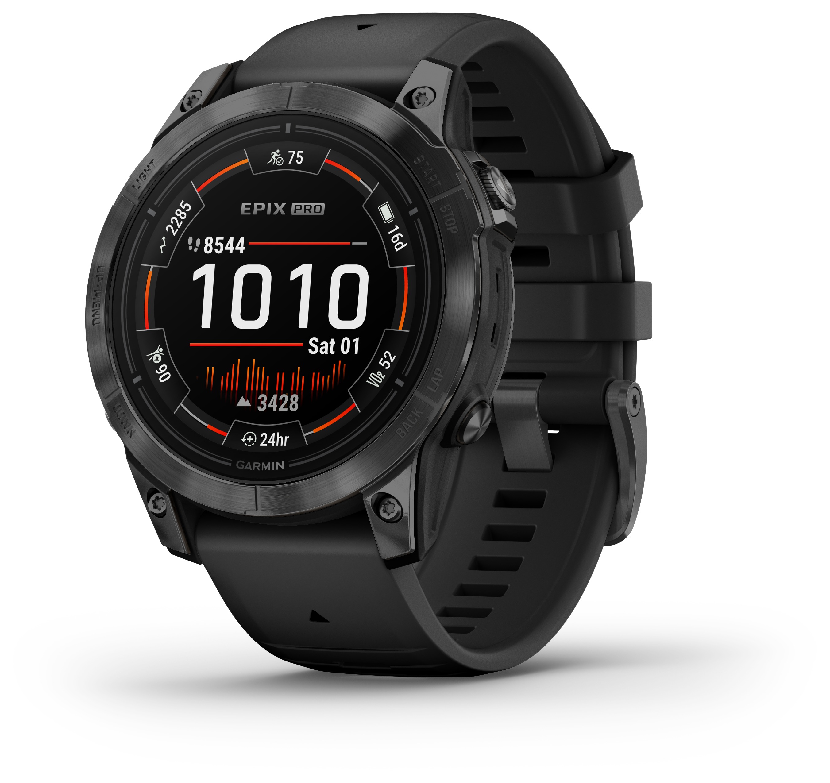 時計 Garmin Epix Pro 42mm Carbon Gray epix Pro - Advanced GPS Fitness Activity Tracker Smart Watch