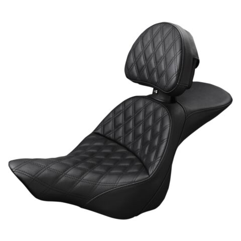 Saddlemen Explorer LS Lattice Stitch Seat For Harley FXSB 2013-2017