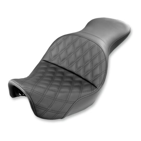 Saddlemen Explorer LS Lattice Stitch Seat For Harley Dyna 2006-2017