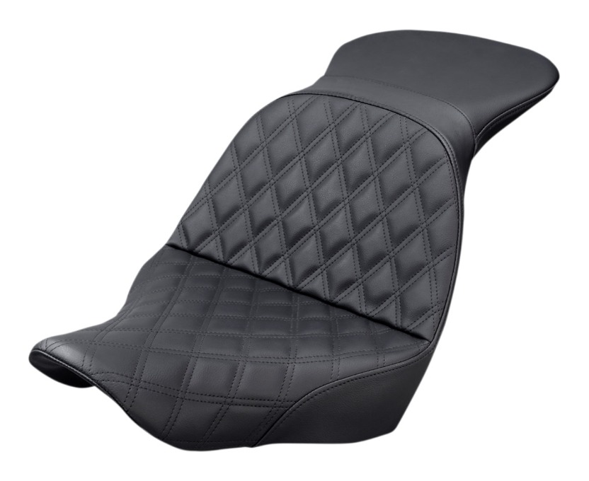 Saddlemen Explorer LS Lattice Stitch Seat For Harley Softail Low Saddlemen Explorer LS Lattice Stitch Seat For Harley Softail Low