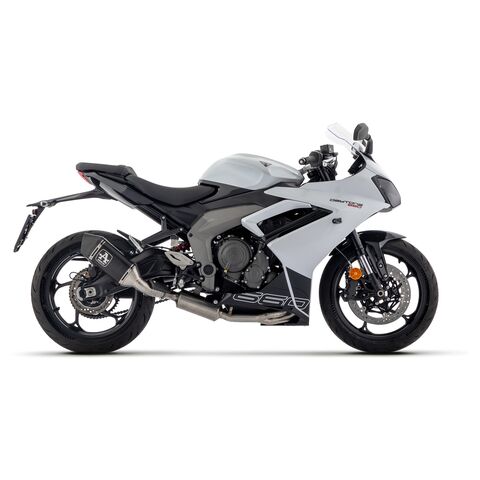Arrow Veloce Exhaust System Triumph Daytona 660 2024