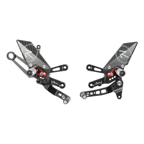 LighTech R Series Rearsets Aprilia RSV4 1100 / Tuono V4 1100 2021-2023