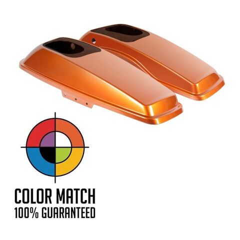 HogWorkz OE Color Matched Saddlebag Speaker Lids For Harley Touring 2014-2025