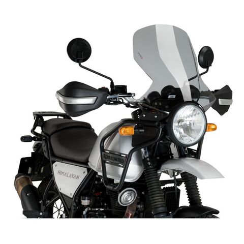 Puig Touring Windscreen Royal Enfield Himalayan 2021-2023 Smoke [Previously Installed]