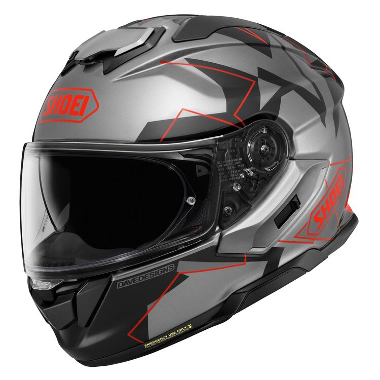 Silver/ Red/Black