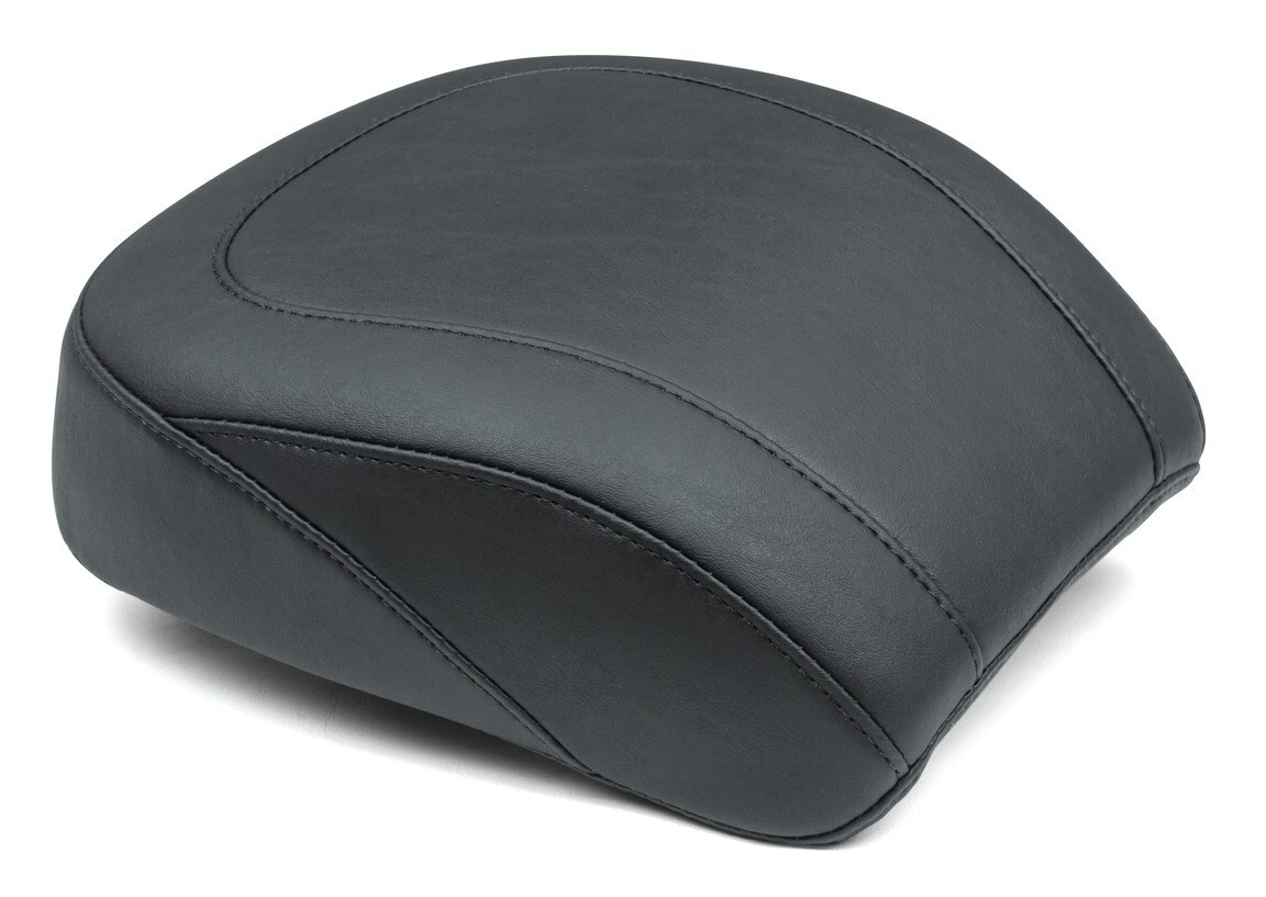Mustang Wide Tripper Smooth Passenger Seat For Harley Softail Fat Boy 2018-2026
